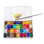 Caja de color hidratante para acuarelas Caja de pintura para bocetos sellada a prueba de fugas, estilo:, 36 Grids  Multi Function