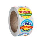 10 Uds. De pegatinas redondas de colores para niños en edad escolar, embalaje de sobre de regalo, pegatinas de agradecimiento, A-122 Stickers - Imagen 2