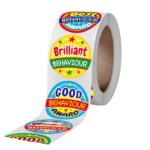 10 Uds. De pegatinas redondas de colores para niños en edad escolar, embalaje de sobre de regalo, pegatinas de agradecimiento, A-122 Stickers - Imagen 3