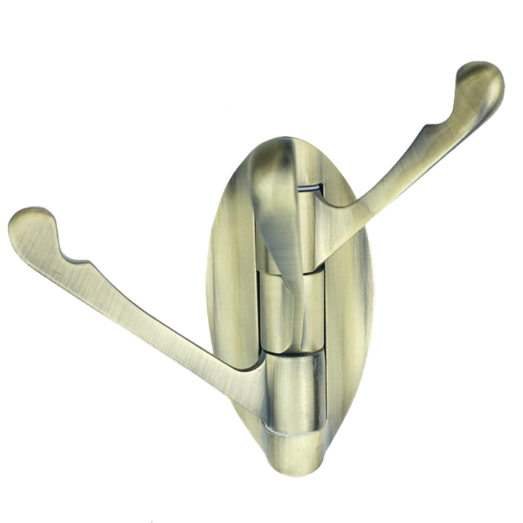 TBD0597107304.jpg 8231 Gancho para abrigos móvil de 180 grados Gancho para baño, color:, Green Bronze - Imagen 1