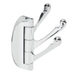 8231 Gancho para abrigos móvil de 180 grados Gancho para baño, color:, Black Bronze - Imagen 3