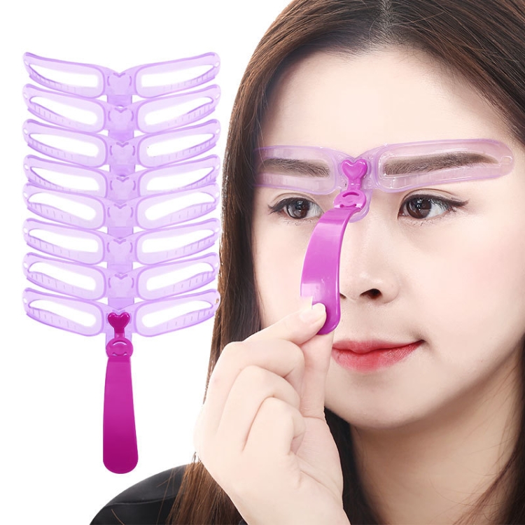 TBD0597108201A.jpg 3 juegos de tarjetas de cejas de cuatro generaciones, juego completo de mano para principiantes, tarjeta estéreo para cejas, ayuda para dibujar cejas - Imagen 1