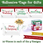 LG-210730-7050-008 Adhesivo de Navidad Decoración navideña Etiqueta de regalo autoadhesiva Adhesivo, LG-210730-7050-008 - Imagen 2