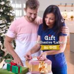 LG-210730-7050-008 Adhesivo de Navidad Decoración navideña Etiqueta de regalo autoadhesiva Adhesivo, LG-210730-7050-008 - Imagen 4