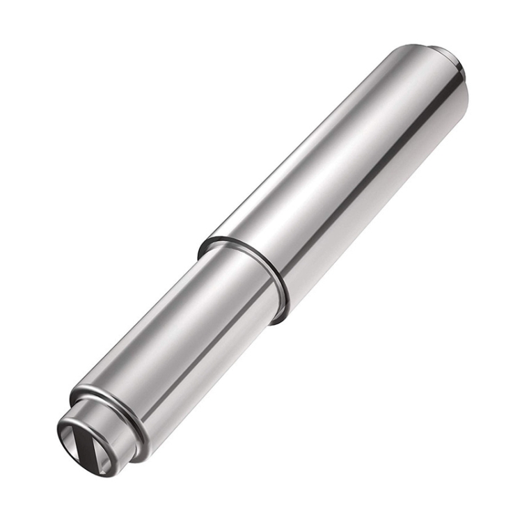 TBD0597109101.jpg 4 PCS Caja de pañuelos de galvanoplastia de plástico Eje retráctil Núcleo de papel higiénico Resorte Rollo de papel retráctil Eje, estilo:, Chrome Stretch - Imagen 1