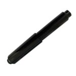 4 PCS Caja de pañuelos de galvanoplastia de plástico Eje retráctil Núcleo de papel higiénico Resorte Rollo de papel retráctil Eje, estilo:, Black