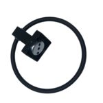 Toallero de acero inoxidable para cocina y baño, colgador de papel higiénico, estilo:, 635 Towel Ring - Imagen 3