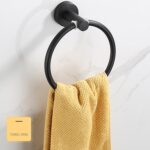 Toallero de acero inoxidable para cocina y baño, colgador de papel higiénico, estilo:, 635 Towel Ring - Imagen 4