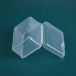 20 PCS Caja de plástico rectangular Transparente Papelería Caja de almacenamiento PP Herramienta Piezas Accesorios Caja - Imagen 2