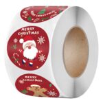 LG-210922-38-006 Pegatinas de regalo de dibujos animados de Navidad etiqueta etiqueta etiqueta - Imagen 2