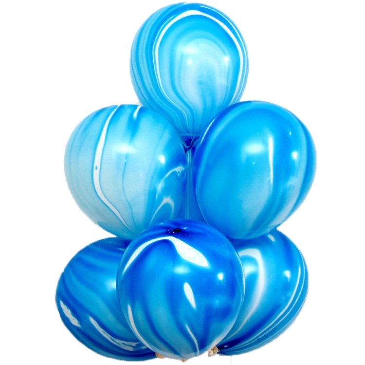 TBD0597112801A.jpg 100 PCS Globo de látex de ágata de 10 pulgadas Globo decorativo para fiestas de bodas, Azul, Verde, Rojo, Negro, Púrpura, Mixed Color, Naranja - Imagen 1