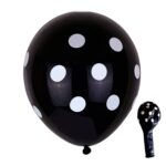 100 PCS FY-10280 12 pulgadas Dot Party Globo decorativo Escena de boda Arreglo Globo de látex, Black White Dot, Green White Dot, Pink White Dot, Red White Dot, Deep Blue White Dot, Light Blue White Dot, Yellow White Dot, Rose Red White Dot...