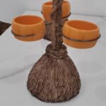 Estante de almacenamiento decorativo con soporte para cuenco de aperitivos de calabaza de Halloween, estilo:, Three Cups Set, Four Cups Set, Six Cups Set - Imagen 4