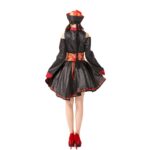 1794 Retro bordado impreso Zombie vampiro disfraz Halloween Cosplay Zombie disfraz vestido, Zombie Vampire - Imagen 3
