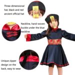 5812 Disfraces de Halloween para niños Discotecas Bares Fiestas de carnaval Divertidos juegos de rol Horror Qing Dynasty Zombie Disfraces, S - Imagen 4
