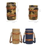 Bolsa de almacenamiento para cámara SLR K-807, bolsa impermeable para forro de fotografía de lona, S (Blue), L (Blue), S (Khaki), L (Khaki) - Imagen 2