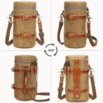 Bolsa de almacenamiento para cámara SLR K-807, bolsa impermeable para forro de fotografía de lona, S (Blue), L (Blue), S (Khaki), L (Khaki) - Imagen 3