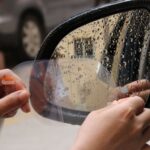 10 piezas de película antivaho y antirreflectante a prueba de lluvia para espejo retrovisor de coche, Round 100mm - Imagen 6