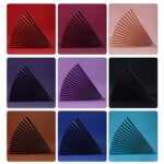 2 uds., 69x39cm, accesorios para fotos, ventilador plegable de cartón duro, Fondo de fotografía, papel doblado - Imagen 2