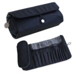 Bolsa de cosméticos Bolsa de almacenamiento de cepillos cosméticos Kit de maquillaje de belleza plegable multifuncional