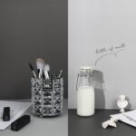 2 piezas de papel de fondo fotográfico de doble cara engrosamiento de la serie Morandi Shoot Props - Imagen 5