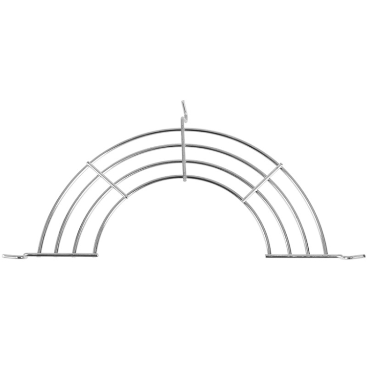 TBD0599742302.jpg Rejilla de drenaje de acero inoxidable semicircular de 3 piezas Estante de verduras al vapor de cocina, tamaño:, 26cm - Imagen 1