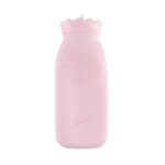 Bolsa de agua caliente de inyección de agua linda de dibujos animados de calentador de manos de silicona de invierno, Pink Love