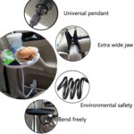 YP-106 Conveniente Car PC Tray Car Lazy People Mesa de bebidas, YP-106 White - Imagen 4