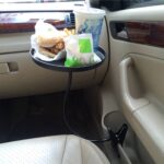 YP-106 Conveniente Car PC Tray Car Lazy People Mesa de bebidas, YP-106 White - Imagen 7