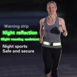 Traje de banda elástica reflectante Correr de noche Sitio de construcción Equipo reflectante de seguridad vial, Estilo:, 1 Belt+4 Arm Strap+Storage Bag - Imagen 5