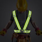 Traje de banda elástica reflectante Correr de noche Sitio de construcción Equipo reflectante de seguridad vial, Estilo:, 2 Strap+4 Arm Strap - Imagen 5