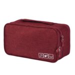Organizadores de cajones para ropa interior y sujetador, divisores de almacenamiento de viaje, calcetines, calzoncillos, estuche de tela, caja de armario para ropa