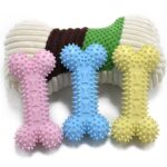 3 uds juguetes para mascotas TPR resistencia a mordeduras suministros para perros juguetes de tela de cuerda de algodón, Big Bones