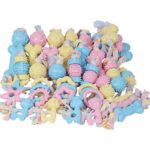 3 uds juguetes para mascotas TPR resistencia a mordeduras suministros para perros juguetes de tela de cuerda de algodón, Cartoon - Imagen 2