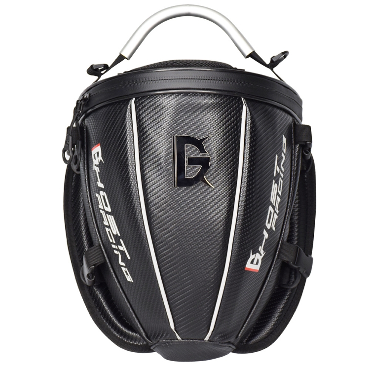 TBD0600415801A.jpg GHOST RACING GR-CWB04 Bolsa para montar en motocicleta Bolsa trasera para locomotora, Locomotive Back Bag - Imagen 1