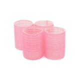 12 PCS / Set Herramienta de peluquería esponjosa con núcleo de cabello de rizador autoadhesivo, entrega de color al azar, 63x24mm - Imagen 3