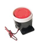 2 PCS BJ-1K Zumbador activo de alto decibelio Alarma de sirena electrónica de audio dual Zumbador antirrobo montado en la pared, Voltaje:, BJ-1K 220V 120dB - Imagen 2