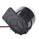 2 PCS BJ-1K Zumbador activo de alto decibelio Alarma de sirena electrónica de audio dual Zumbador antirrobo montado en la pared, Voltaje:, BJ-1K 220V 120dB - Imagen 3
