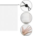 2 uds. Red de cubierta de insectos para plantas con cordón para invernadero, cubierta para pájaros y árboles frutales, 1x1.2m - Imagen 3