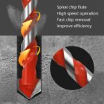 10 brocas para linterna de metal con mango triangular de cerámica, tamaño:, 5mm - Imagen 4