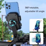 Soporte para teléfono móvil Q1 para motocicleta, espejo retrovisor de Metal, soporte para bicicleta, Metal Rearview Mirror Bicycle Bracket - Imagen 3