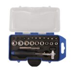23 PCS / Set Destornillador de carraca de llave rápida de lote de manga, 23 PCS / Set