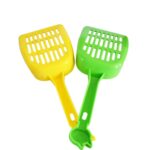 10 PCS 93817 Suministros de limpieza para mascotas Grid Cat Litter Scoop Color Partido aleatorio - Imagen 4