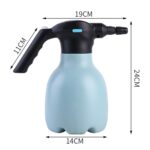 Regadera eléctrica de jardín de 1,5 l, dispositivo de riego de flores para el hogar de mano, Blue - Imagen 3