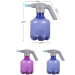 Pulverizador de regadera eléctrica para jardín doméstico 3L, Blue, Purple, Blue + Universal Nozzle, Purple + Universal Nozzle - Imagen 3