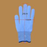 1 par de guantes brillantes LED Hand Bones, XL - Imagen 3