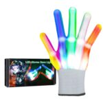 1 par de guantes brillantes LED Hand Bones, XL - Imagen 4