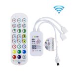 SKS-WF-04 Controlador de tira de luz de voz inteligente WiFi 1 a 2, 24 Keys, 40 Keys