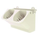MY-2515 Maceta modular de pared para plantas de interior no perforada, 24x14.5x14cm(Rice White)