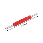 Llave de núcleo de válvula de 20 uds, llave de aire acondicionado para coche, rueda, neumático, boca de aire, herramienta de interruptor de doble uso, Valve Core Wrench Key - Imagen 3
